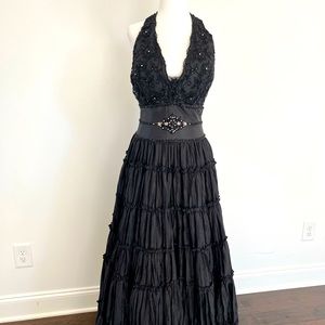 Black Tony Bowls | Mon Cheri Evening Prom Formal